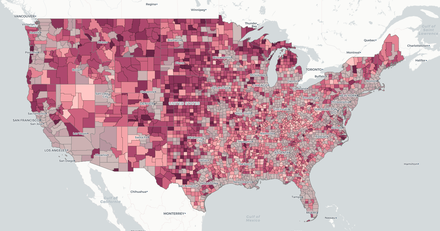 Map of the United States