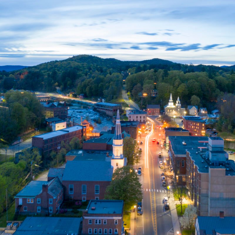 Paul Yost stands outside his company's office building in Portsmouth, Ohio